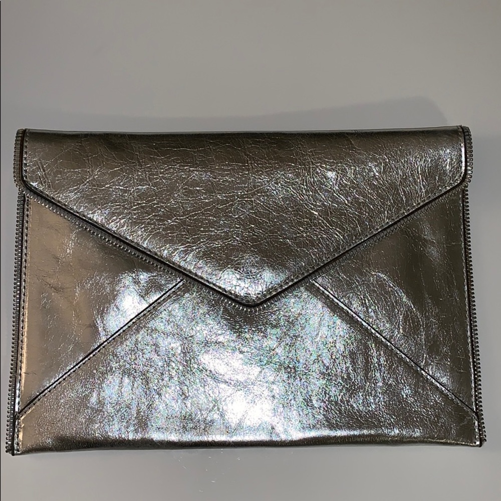 Rebecca Minkoff Silver Clutch